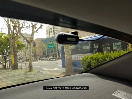 [루마썬팅 구로고척점] 그랜저 ig 신형 루마 버텍스500 썬팅 만도 블랙박스 ZX2000 장착 / 서울 구로구 고척동