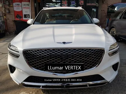 [루마썬팅 구로고척점] 제네시스 GV70 루마 버텍스 500 썬팅 아이나비 블랙박스 Z5000plus 장착 / 서울 구로구 고척동