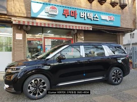 4세대 카니발 KA4 루마 버텍스 700 썬팅 만도 블랙박스 S70 장착 [루마썬팅 구로고척점] / 서울 구로구 고척동