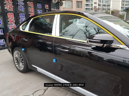 더 K9 RJ 루마 버텍스 500 썬팅 파인 블랙박스 LX3000 만도 보조배터리 장착 SP1000 스파이 유리막코팅 시공 [루마썬팅 구로고척점] / 서울 구로구 고척동