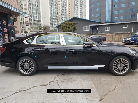 더 K9 RJ 루마 버텍스 500 썬팅 파인 블랙박스 LX3000 만도 보조배터리 장착 SP1000 스파이 유리막코팅 시공 [루마썬팅 구로고척점] / 서울 구로구 고척동