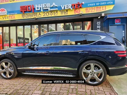 [루마썬팅 구로 고척점] 제네시스 GV80 \'재시공차량\' = 버텍스900 + 아이나비 블랙박스 QXD1 + PPF Film 3종세트 / 서울 구로구 고척동