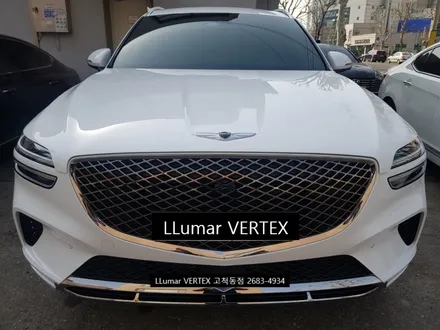 [루마썬팅 구로고척점] 제네시스 GV70 루마 버텍스 500 썬팅 아이나비 블랙박스 Z5000plus 장착 / 서울 구로구 고척동