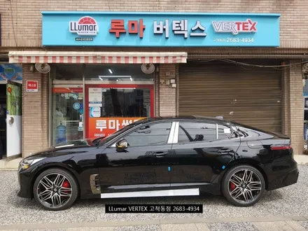 [루마썬팅 구로고척점] 마이스터 스팅어 CK 차량 루마 버텍스700 썬팅 파인 블랙박스 LX5000 / 서울 구로구 고척동