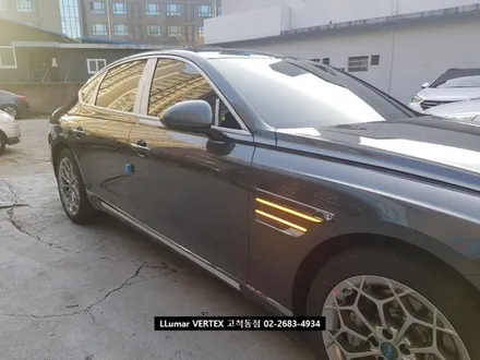 제네시스 G80 루마 버텍스 썬팅 아이나비 블랙박스 QXD5000 장착 [루마썬팅 구로고척점] / 서울 구로구 고척동