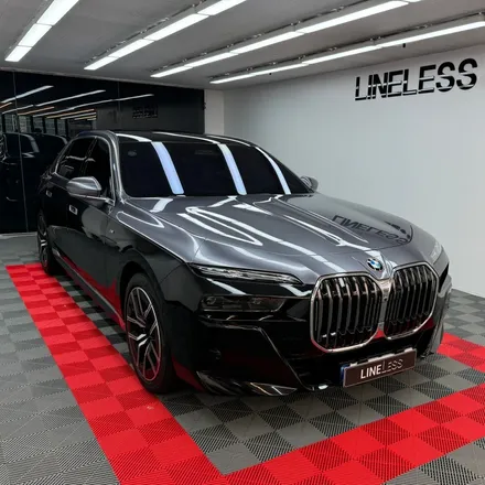 성남 랩핑 유니크한 bmw 7시리즈 듀오톤 랩핑 in 라인리스 / 경기 성남