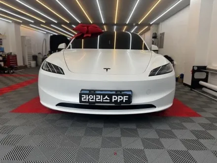 하남 PPF 모델3 화이트 엑쉴드 무광, 요크핸들, 오토프렁크 교체 / 경기 성남
