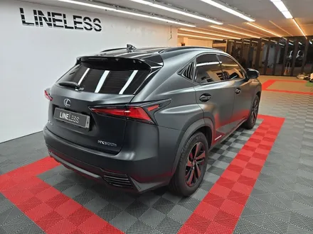 위례랩핑 렉서스 NX350h 사틴 블랙 메탈릭 전체 랩핑 / 경기 성남