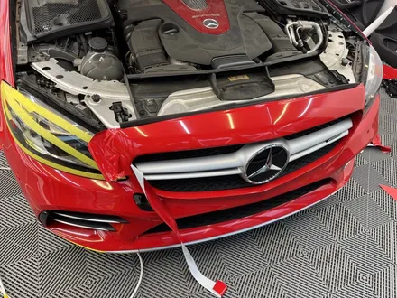 성남 랩핑 c43 amg 제거부터 재시공 시공기 라인리스 lineless / 경기 성남