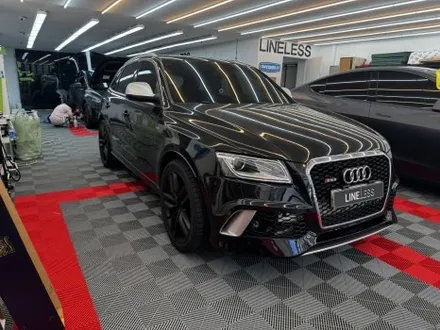 송파 랩핑 아우디 SQ5 윈도우, 루프랙, 그릴 크롬죽이기 전후 비교 / 경기 성남