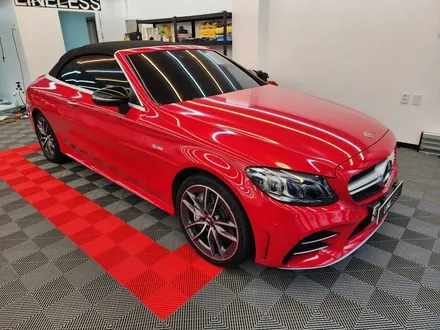 성남 랩핑 c43 amg 제거부터 재시공 시공기 라인리스 lineless / 경기 성남