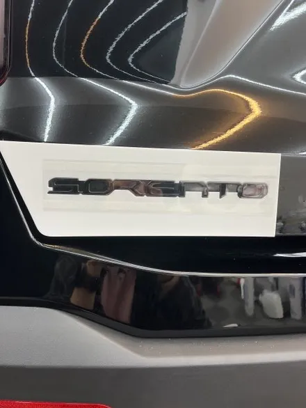 성남 랩핑 쏘렌토 크롬죽이기 전체 시공으로 올블랙 SUV 완성! / 경기 성남