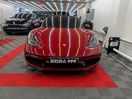 송파 랩핑 포르쉐 718 박스터 GTS 전체 제거 후 순정 레드 복원 / 경기 성남