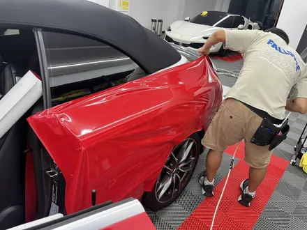 성남 랩핑 c43 amg 제거부터 재시공 시공기 라인리스 lineless / 경기 성남