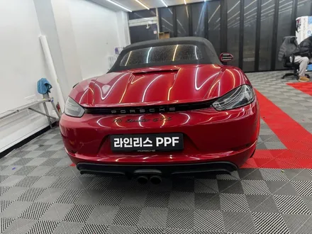 송파 랩핑 포르쉐 718 박스터 GTS 전체 제거 후 순정 레드 복원 / 경기 성남