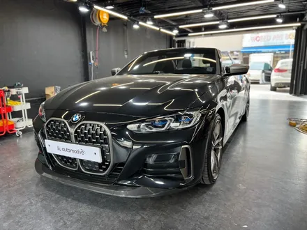 BMW G22 4시리즈 소프트 클로징 고스트도어 시공 작업 m440i.