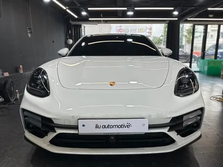 포르쉐 971 파나메라 터보 전동 스포일러 시공 작업 971 MK2.