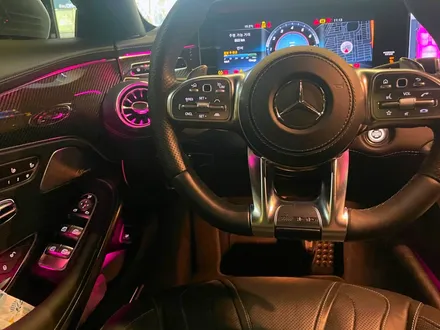 벤츠 W222 S63 AMG 쿠페 송풍구 터빈 엠비언트. 엠비언트 송풍구로 인테리어 드레스업.