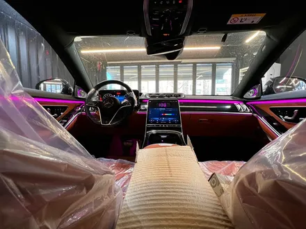 벤츠 W223 S580 S클래스 마이바흐 정품 4D 트위터 스피커 설치 작업. 벤츠S클래스 엠비언트 튜닝.