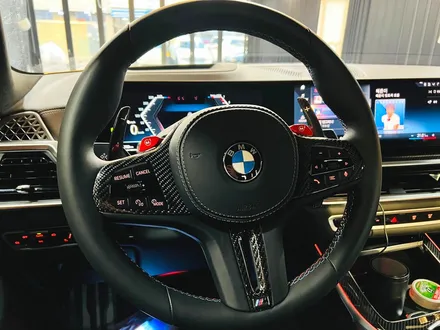 BMW X7 LCI 페이스리프트 카본핸들+M1M2버튼+패들시프트 카본패키지.