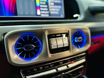 벤츠 지바겐 G63 AMG 송풍구 엠비언트 순정 LED사용 제작 시공.