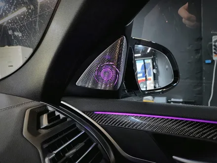 BMW G02 X4 LCI 엠비언트 연동 스피커 + 크리스탈 세트.