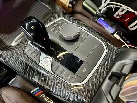 BMW X3 X4 실내 카본 인테리어 트림 교체.