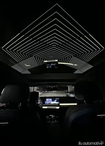 BMW 신형 5시리즈 G60 스카이라운지 선루프 엠비언트 옵션 설치 i5.