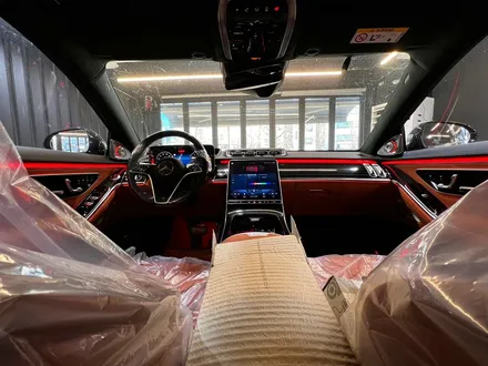 벤츠 W223 S580 S클래스 마이바흐 정품 4D 트위터 스피커 설치 작업. 벤츠S클래스 엠비언트 튜닝.