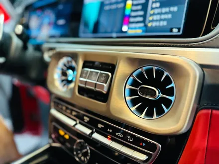 벤츠 지바겐 G63 AMG 송풍구 엠비언트 순정 LED사용 제작 시공.