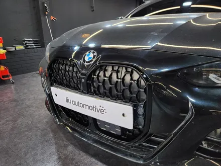 BMW G23 4시리즈 블랙팩 키드니그릴 교체.