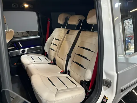벤츠 G63 AMG 순정 베이지 시트 교체 작업 지바겐.