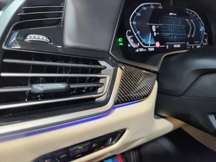 BMW G05 X5 실내 카본 트림 인테리어 교체 작업