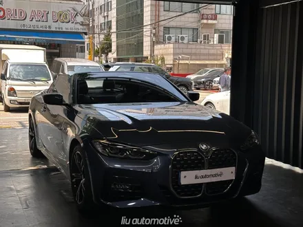 BMW G23 4시리즈 블랙팩 패키지｜M4 타입 그릴 · 미러 · 프론트립 · 스포일러 장착. / 서울 서초