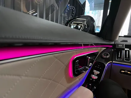 벤츠 W223 S400d S클래스 숏바디 액티브엠비언트. S클래스 엠비언트 시공.