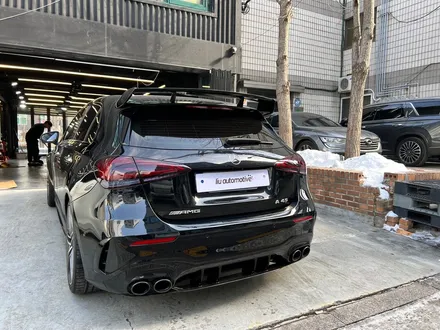 벤츠 W177 A45 AMG 헤드라이트 보호 블랙베젤 타입 PPF.