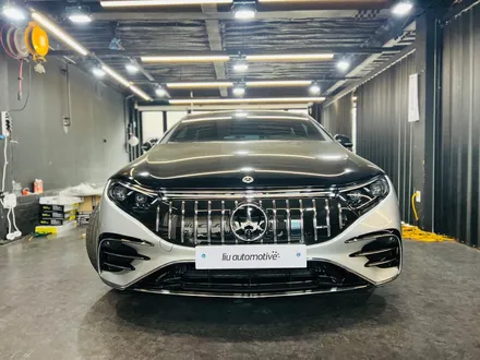 벤츠 EQS 세로그릴 교체.