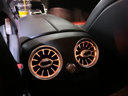 벤츠 W205 C63 AMG 송풍구 엠비언트 시공.