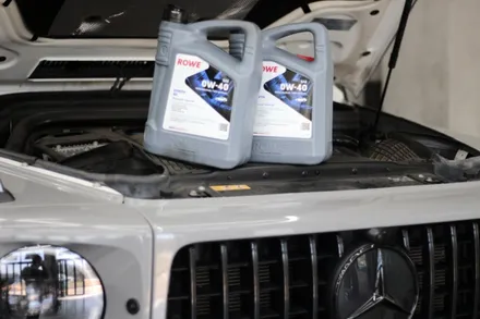 벤츠 G63 AMG 엔진오일 + 필터 교체 패키지