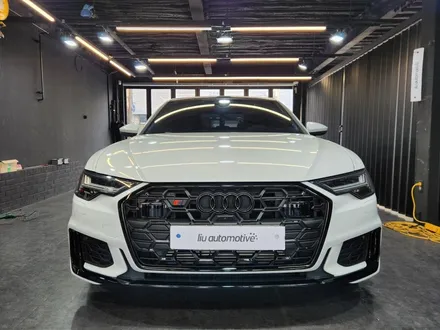 아우디 A6 신형 페이스리프트 S6 그릴 안개등 패키지.