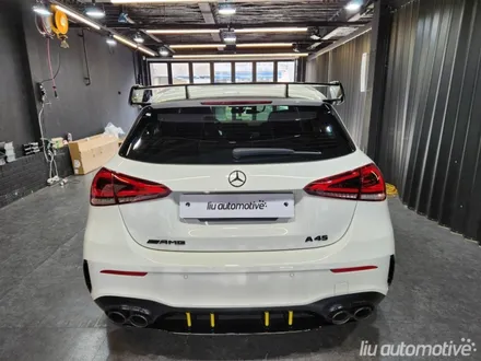 A45 AMG 빠진 옵션 블랙팩 파츠를 시공해 보았습니다.