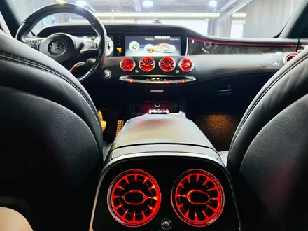 벤츠 S63 AMG 쿠페 송풍구 엠비언트 인테리어.