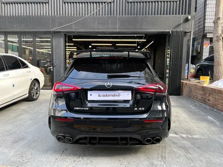 벤츠 W177 A45 AMG 헤드라이트 보호 블랙베젤 타입 PPF.