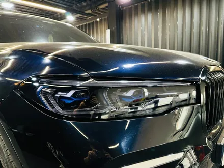 BMW X7 헤드라이트 보호 스모크 PPF