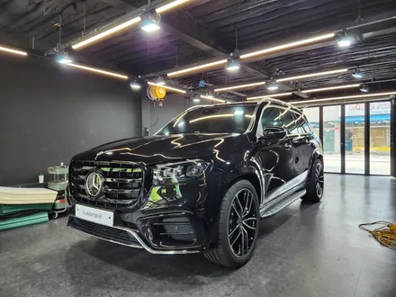 벤츠 2024 GLS 블랙팩 그릴 시공