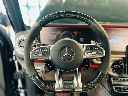 벤츠 지바겐 G63 AMG 핸들 OLED 버튼 설치 작업 순정 부품.