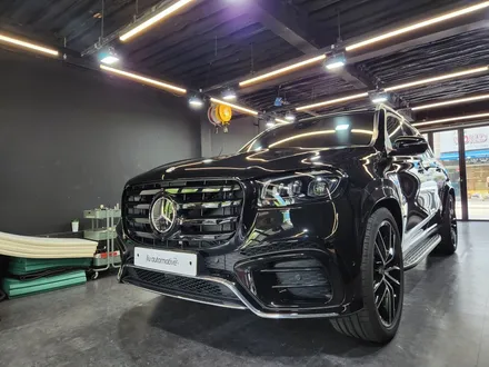 벤츠 2024 GLS 블랙팩 그릴 시공