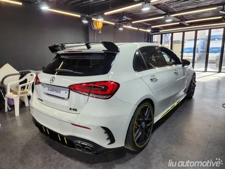 A45 AMG 빠진 옵션 블랙팩 파츠를 시공해 보았습니다.