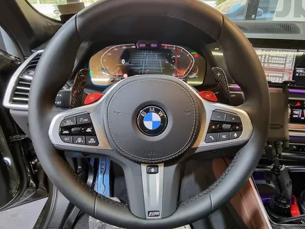 BMW G06 X6 M1 M2 핸들 버튼 옵션 설치 + 카본 패들시프트.