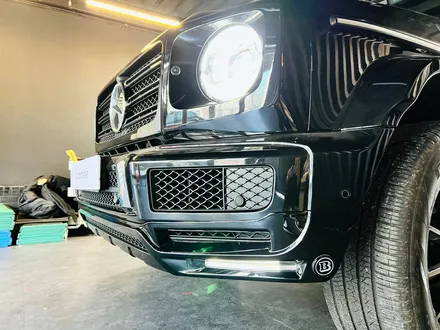 벤츠 W464 G400d 브라부스 타입 LED 프론트립.